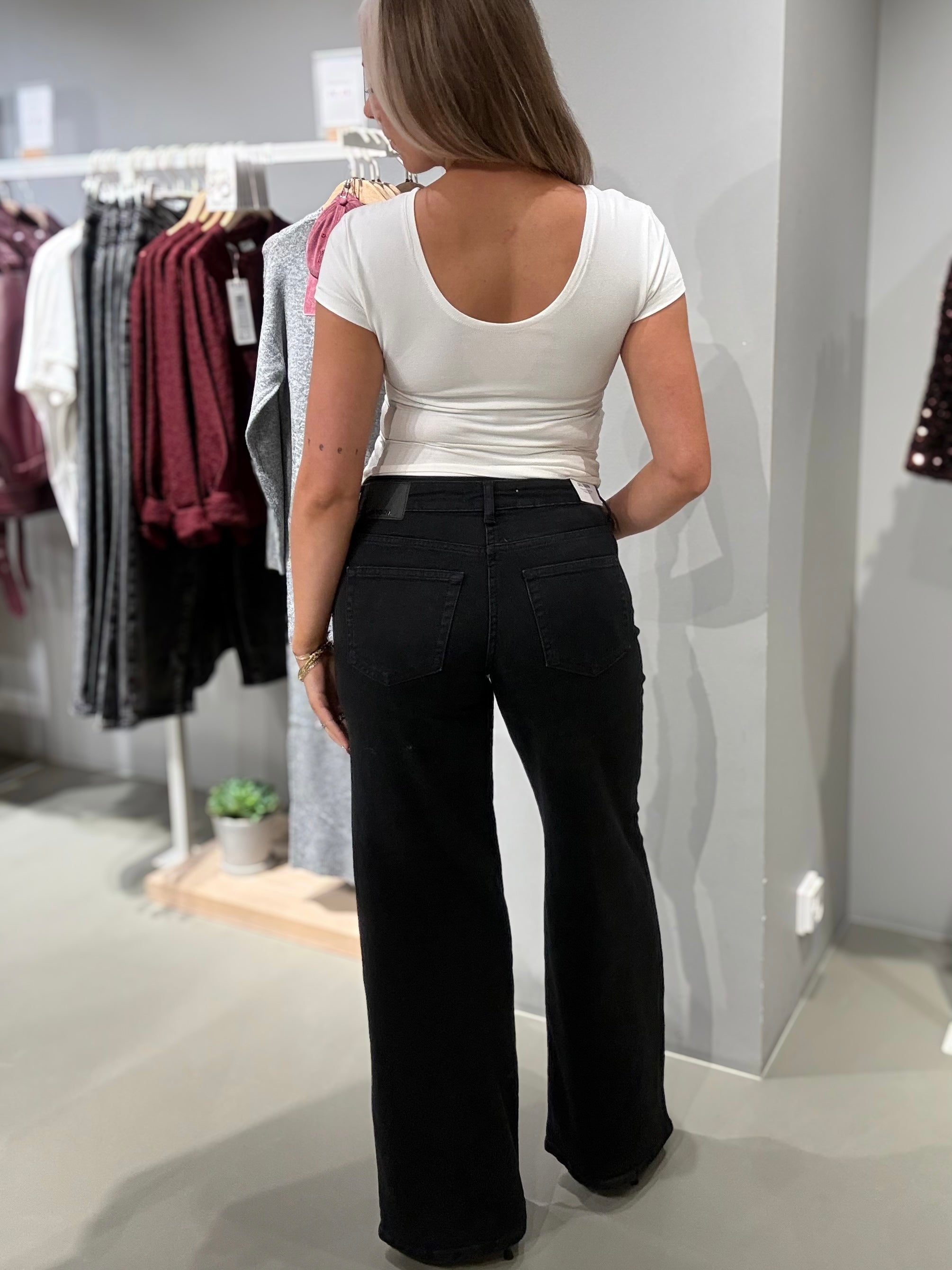 NMKENZIE Jeans - Washed Black